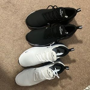 Black and white Nike air max golf mens size 11